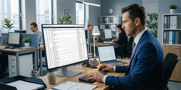 AccuArk© Accounting interface showing financial management tools