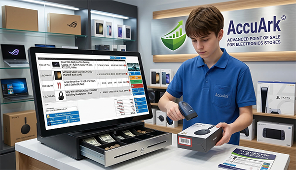 AccuArk© Electronics Store Dashboard