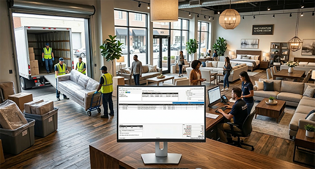 AccuArk© Furniture Store Dashboard